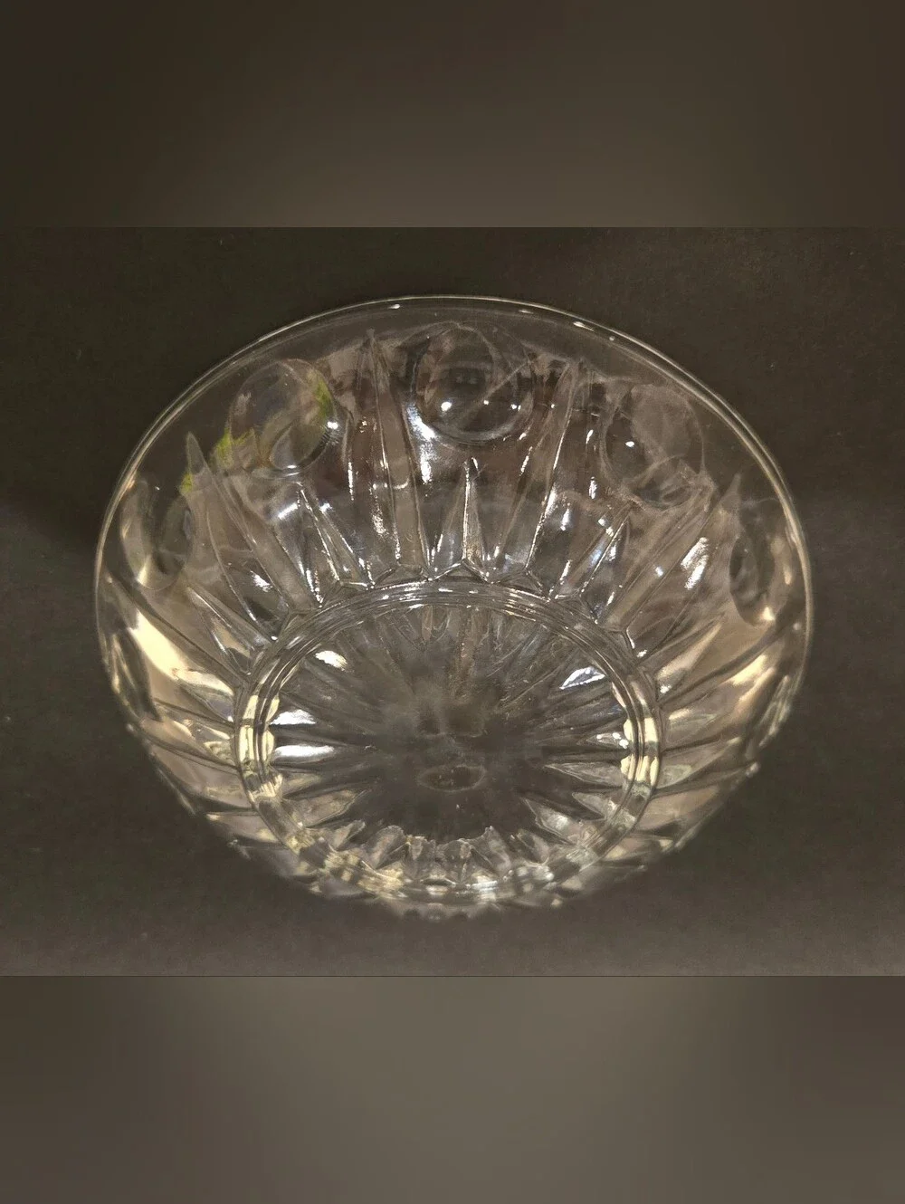 Vintage Princess House Regency Clear Cut Crystal Bowl